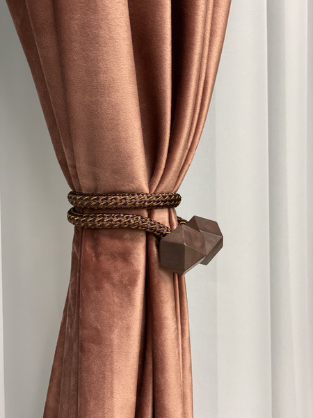 Подхваты для штор магнитный на веревке / крепление и держатель для штор ...