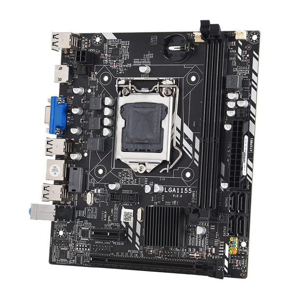 Материнская плата H61M LGA 1155 DDR3 M-ATX купить по низкой цене с ...