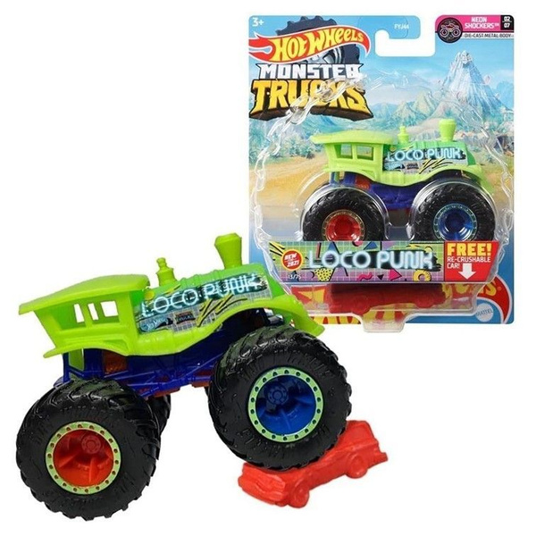 GTH88 Машинка металлическая игрушка Hot Wheels Monster Trucks Монстр ...