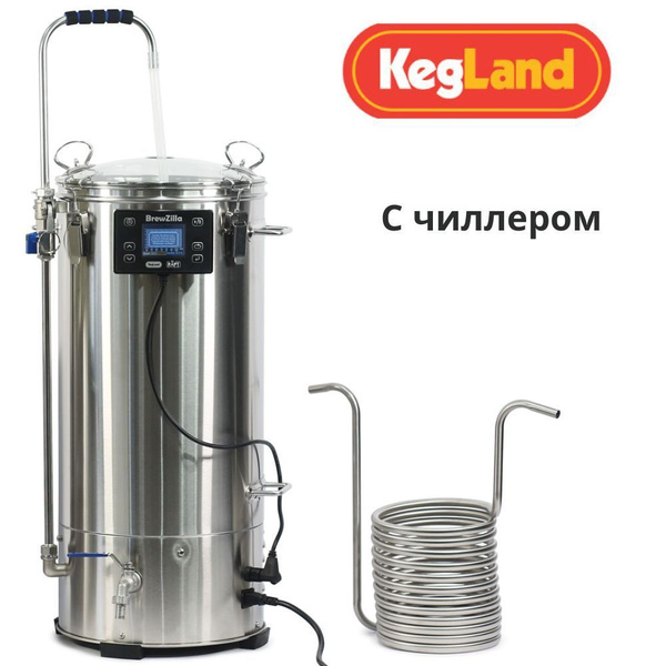 Автоматическая домашняя пивоварня BrewZilla 35 л (4 поколение) с ...