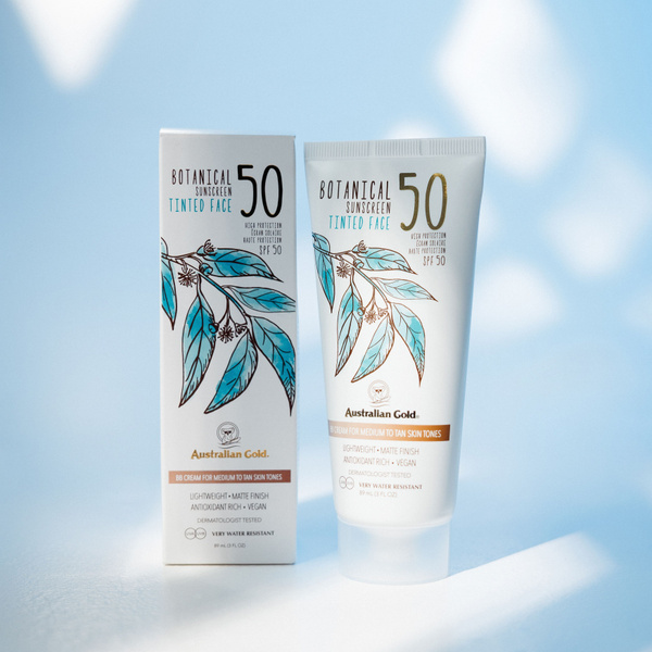 Australian Gold Botanical SPF 50 (Medium), тонирующий минеральный ...