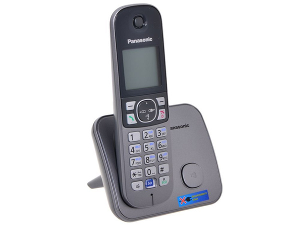 Телефон DECT Panasonic KX-TG6811RUM АОН - купить с доставкой по ...