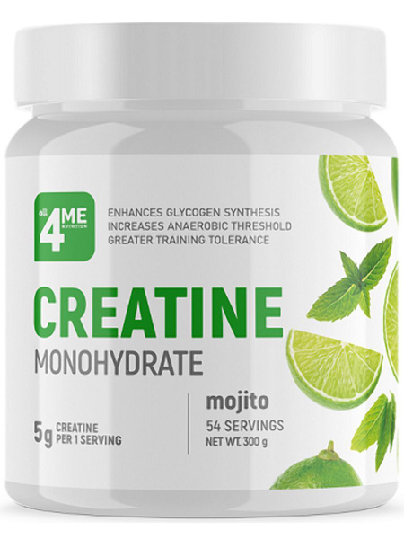 Креатин Моногидрат со вкусом мохито Creatine Monogydrate 4ME Nutrition ...