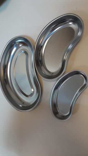 Набор почкообразных лотков из нержавейки - купить с доставкой по ...