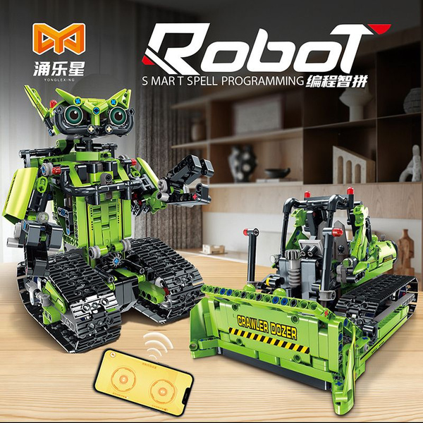 Конструктор набор Robot Робот- трансформер 2 в 1 763 детали - купить с ...