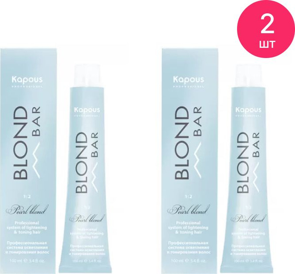 Kapous Professional / Капус Профессионал Blond Bar Стойкая крем-краска ...