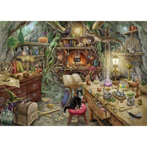 Пазл-квест "Кухня ведьм" 759 шт., Ravensburger - купить с доставкой по ...
