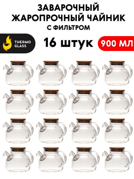 Чайник заварочный THERMOGLASS - купить с доставкой по выгодным ценам в ...