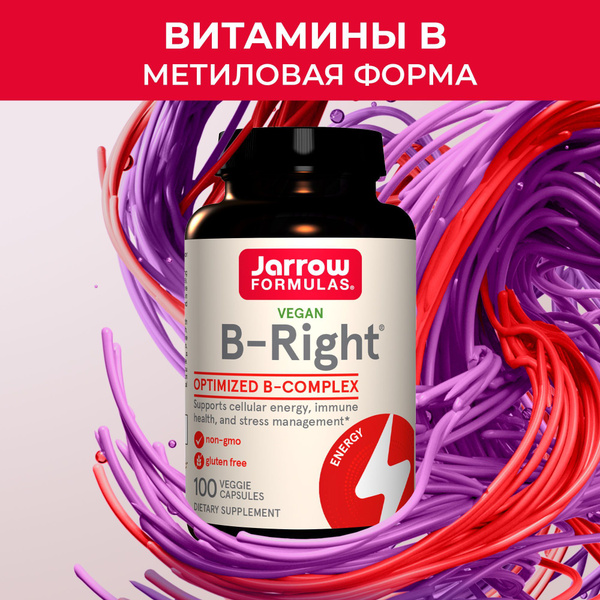 Комплекс витаминов b, витамины группы b, биотин, b6, Jarrow Formulas, B ...