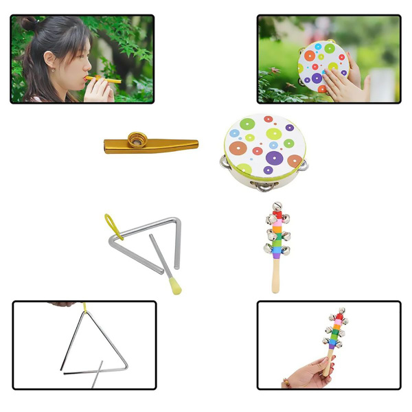 Детский набор музыкальных инструментов ColourfulToys - купить с ...
