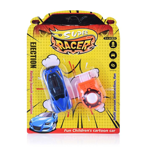 Машина "Супер Болид" с запуск.устройством, на листе - купить с ...