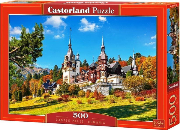 Пазл "Замок Пелеш.Румыния" 500 элементов Castor Land - купить с ...