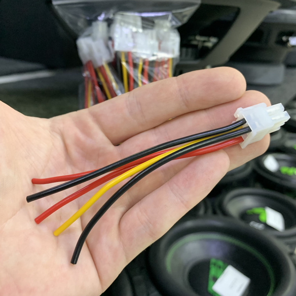 Разъем для активного сабвуфера Mystery, Pioneer, Supra, Fusion / Фишка ...