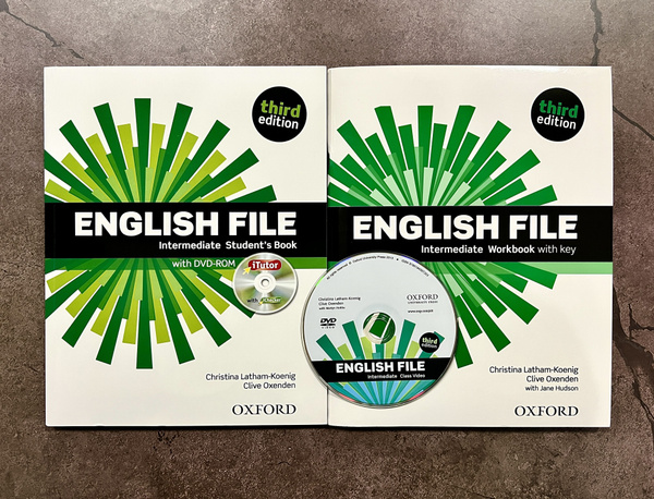 English File Intermediate 3rd edition (Учебник + Рабочая Тетрадь + CD ...