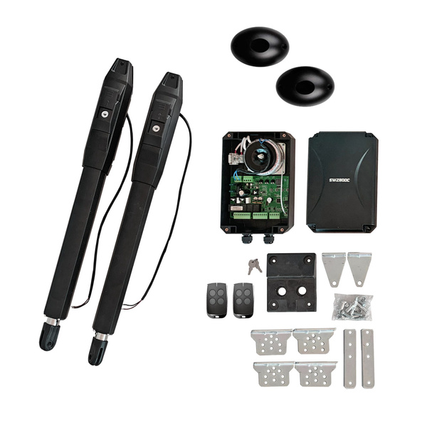SW230DC Комплект линейных приводов для распашных ворот + фотоэлементы ...