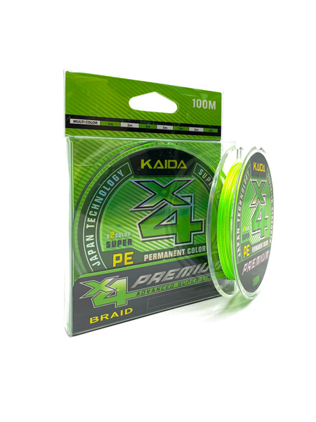 Плетеный шнур для рыбалки KAIDA, 100 м купить c доставкой на OZON по ...