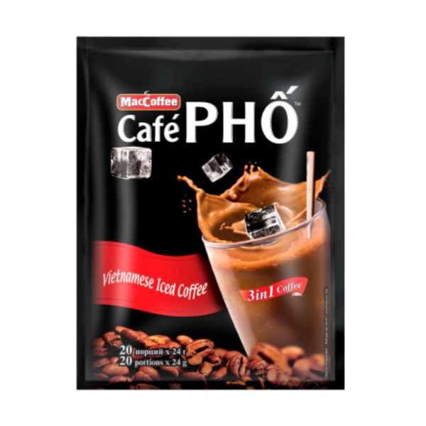 Кофе Вьетнамский MacCoffee Cafe PHO, 20 пакетиков - купить с доставкой ...