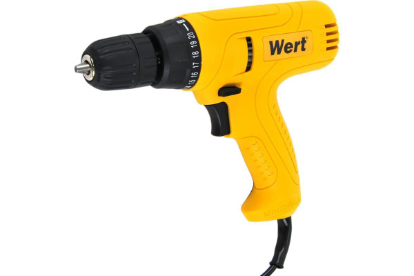 Дрель-шуруповерт Wert EDS 280RE (W2201.015.00), От сети, 300 Вт ...