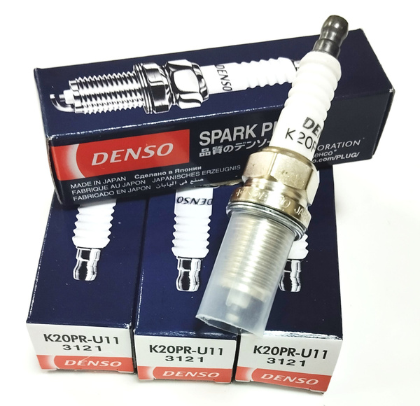 Свеча зажигания DENSO K20PR-U11 - купить по выгодным ценам в интернет ...