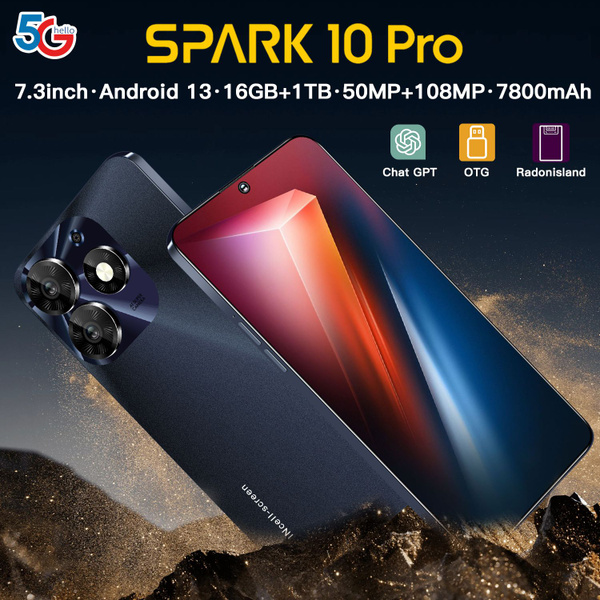 Смартфон 2023 Новый Spark 10 Pro - купить по выгодной цене в интернет ...