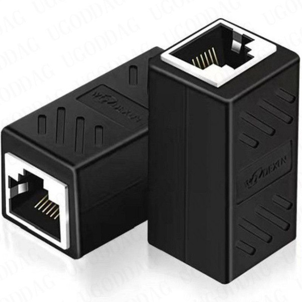 Разъем RJ45 мама-мама Ethernet-кабель Cat7/Cat6/5e Сетевой адаптер ...