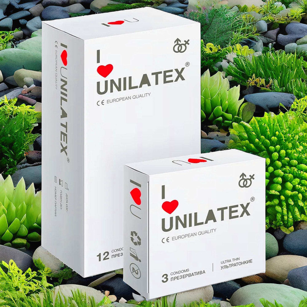 Презервативы ультратонкие Unilatex Utrathin для естественных ощущений ...
