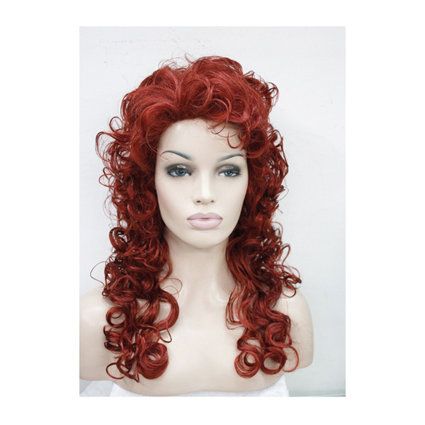 Большие вьющиеся парики для женщин, длинные вьющиеся пушистые ...