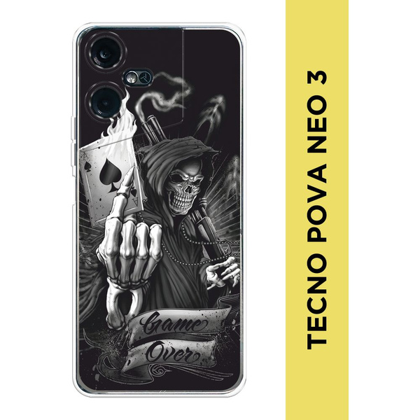 Силиконовый чехол на Tecno Pova Neo 3 / Техно Пова Нео 3 "Игра ...