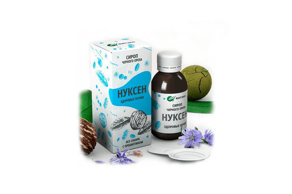 Черный орех Сироп Нуксен Здоровые почки Фитэко 125 мл - купить с ...