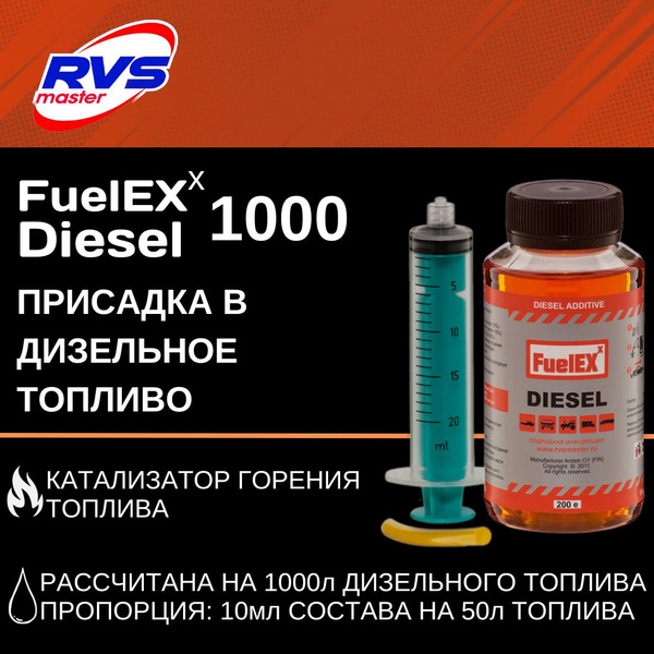 RVS Master Присадка в топливо, 200 мл - купить с доставкой по выгодным ...