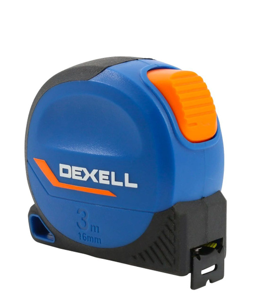 Измерительная рулетка DEXELL 3 м х 16 мм купить по низкой цене с ...