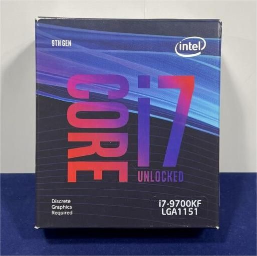 Процессор Intel I7-9700KF-GZA-11-(30%) Core i7 9-го поколения, BOX (без ...