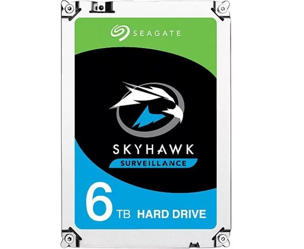 6 ТБ Внутренний жесткий диск Seagate SkyHawk (ST6000VX001) HDD 6 ТБ ...