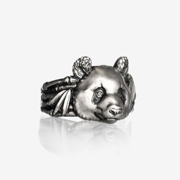 AlexFox Jewelry, Кольцо Панда из серебра, 925 проба - купить с ...