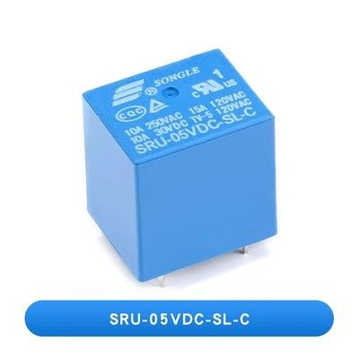 5 шт. Реле 5V 10A SRU-05VDC-SL-C - купить с доставкой по выгодным ценам ...
