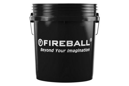 FIREBALL Ведро для мойки автомобиля 18 л, черное - купить по выгодным ...
