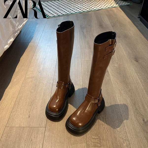 Ботфорты Zara - купить с доставкой по выгодным ценам в интернет ...
