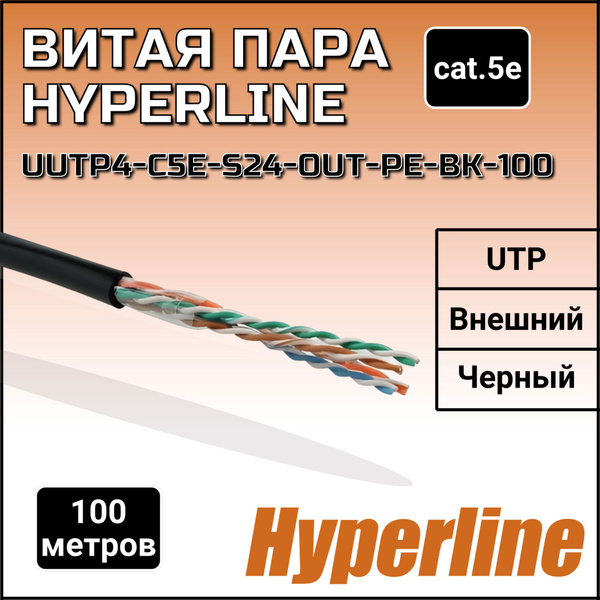 Обмоточный эмалированный провод Hyperline UTP 4 - купить по выгодной ...