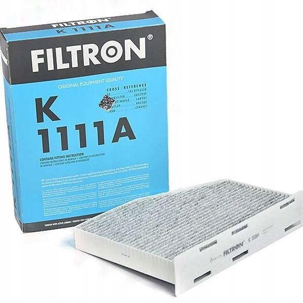 Фильтр салонный FILTRON Фильтр угольный K1111A для AUDI, SKODA ...
