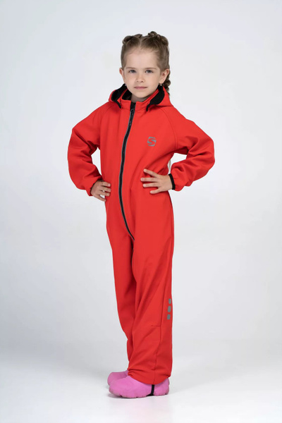 Водоотталкивающий комбинезон Smail Softshell, Девочки, Мальчики ...