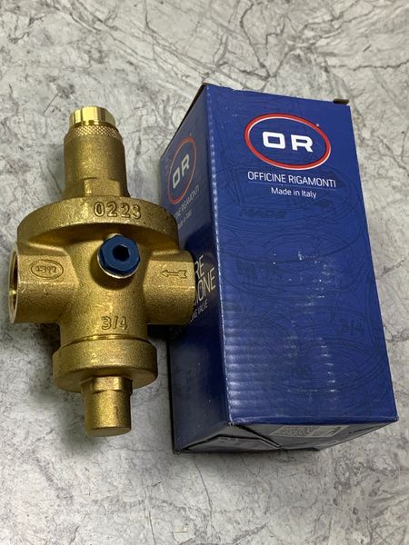 Редуктор давления 3/4" OFFICINE RIGAMONTI мембранный регулируемый ...