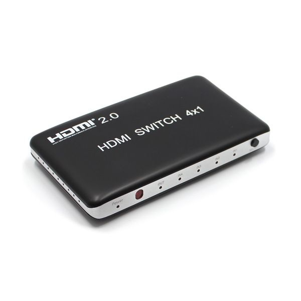HDMI-переключатель 4K/60Hz, HDR, 4 входа/1 выход, HDMI 2.0a, RC (ORIENT ...