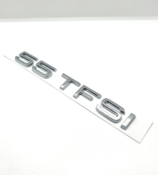 Эмблема ( Орнамент / надпись ) на крышку багажника Ауди 55 TFSI ...