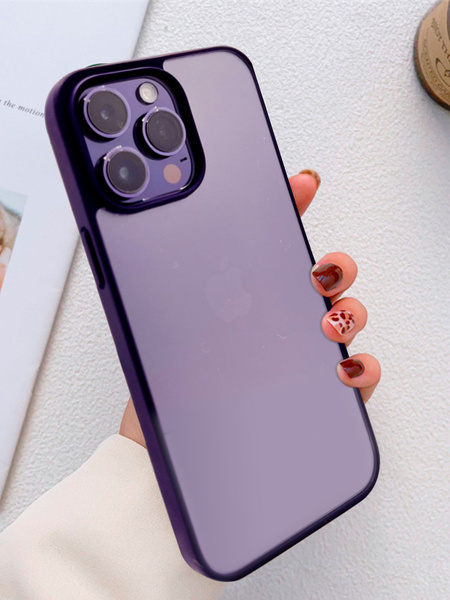 Чехол для iPhone 14 Pro Max (Айфон 14 Про Макс), силиконовый, с защитой ...