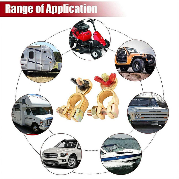 Клеммный разъем автомобильного аккумулятора - купить с доставкой по ...