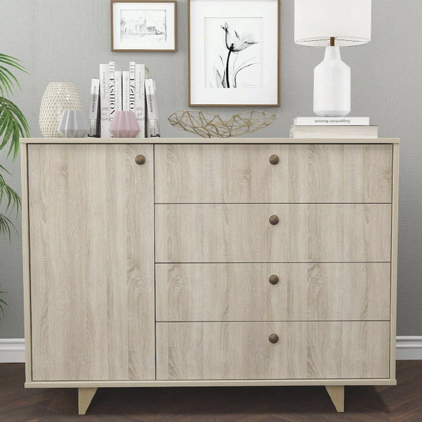 Комод KOKORO-Mebel Комод_meb8_МЕБЕЛЬНОВ, 120x45x90 см, 4 ящ. - купить ...
