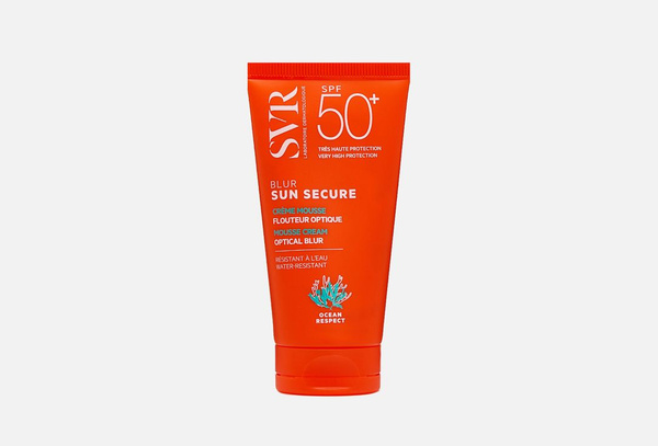 Солнцезащитный крем-мусс для лица SPF 50+ SVR, SUN SECURE 50 мл ...