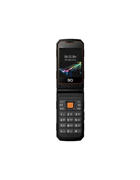 Мобильный телефон BQ BQ-2822 Dragon Black/Orange, - купить по выгодной ...