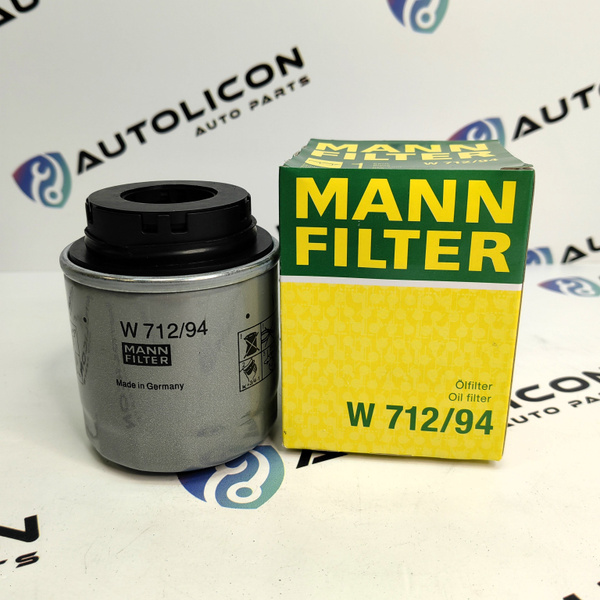Фильтр масляный MANN FILTER W712/94 - купить по выгодным ценам в ...