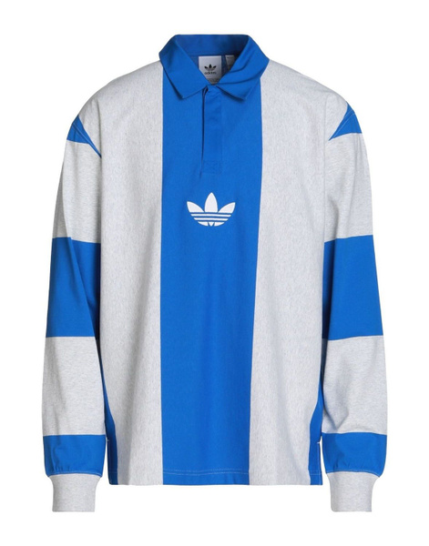 Поло adidas Originals, размер 48, цвет серый, 100% хлопок - купить по ...